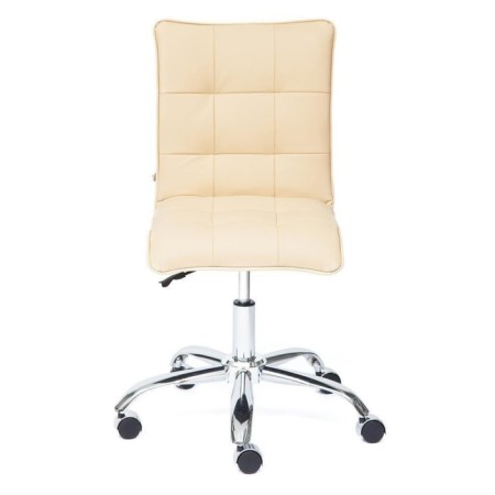 Zero Eco-leather chair, beige 36-34-3