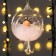 Souvenir Polystone "Angel Princess, Pink Fluff, in the ball" 9x8x10 cm