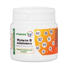 Multi V-complex Vitamuno for the nervous system, hair and nails, 30 tablets