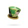 Candle - aromaticoma for shunga massage "Exotic green tea", 170 ml