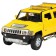 Metal machine Hummer h3 1:32 Color yellow inertia, light and sound effects, doors open