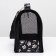 Bag - Animal Carriage "Happy" paws, black, size S, 37.5 x 17 x 22 cm