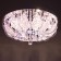 Chandelier 55652/600 CR chrome 8x40W E14 LED-RBP PDU 60x60x27cm
