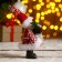 Santa Claus "In a red fur coat with a silver bag" 14 cm