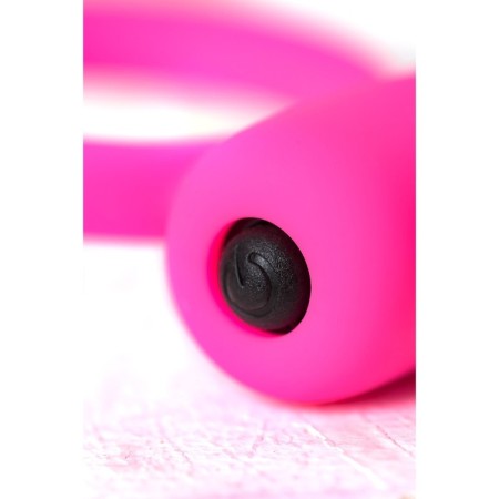 Erective ring for penis, silicone, pink color, D 3.1 cm-11