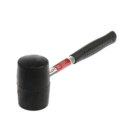 Kiyanka scrap, metal rubberized handle, black rubber, 300 g-2