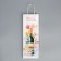 Gift package for a bottle, packaging, "great mood", white craft, 13 x 36 x 10