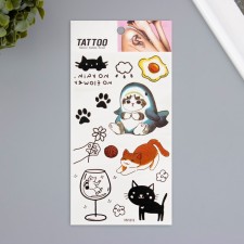 Tattoo on the body color 