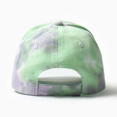Women's cap Minaku "Tie-Dye", green color, rr 54-56-3