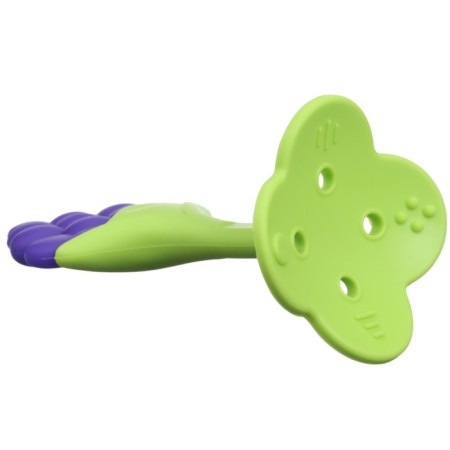 A set of silicone teeters "My Bunny", with a rattle, 3 pcs, in the case, Kroshka I-11