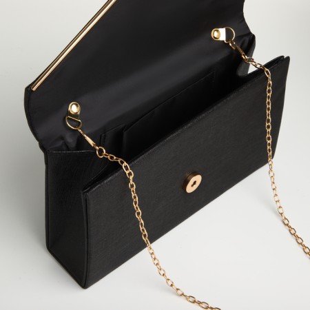 Female bag on a magnet, black color-5