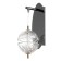 Bra "Aina" 7W LED gold 20x11x47cm