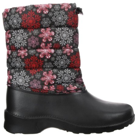 Combined boots with a latch, artificial fur, size 40, color mix-1