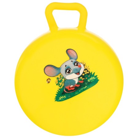Children's ball with handles, d = 15 cm, 80 g, color mix-3