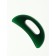 Body massage "Guasha", universal, 15 × 7 cm, green color