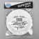 Disposable paper plate "laudatory", set of 6 pcs, types of mix