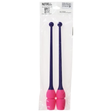 Bulas for rhythmic gymnastics inserted Pastorelli Masha Fig, 40.5 cm, purple/pink color-1