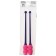 Bulas for rhythmic gymnastics inserted Pastorelli Masha Fig, 40.5 cm, purple/pink color