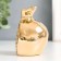 Souvenir Ceramics "Half of the grenade" Gold 7.2x5x8.5 cm