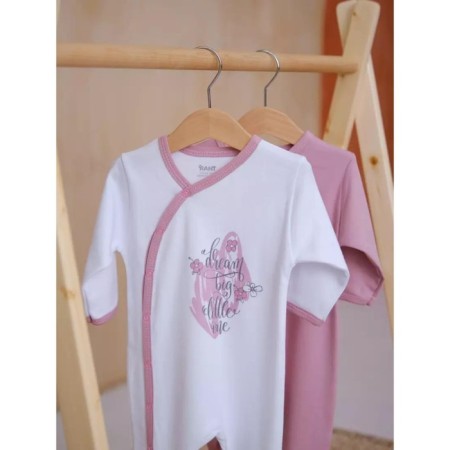A set of children's overalls on the Rant Twin Big Dream buttons, height 62 cm, 2 pcs-7