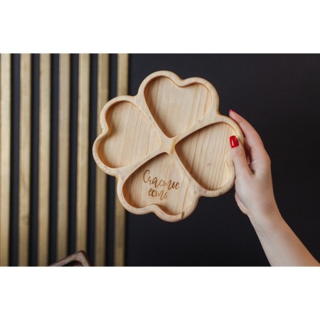 Menzhitsa Author Adelica "Heart", 22 × 22 × 2.5 cm, a whole array of cedar, Milk color-3