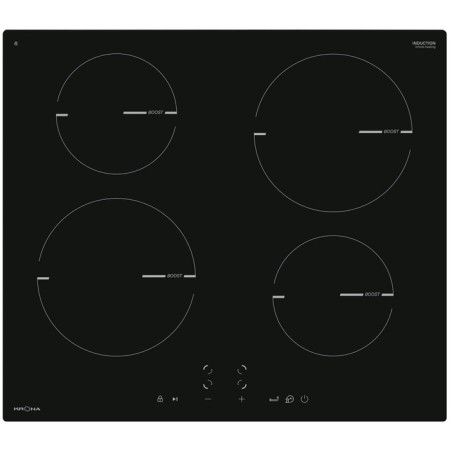 Krona Magier 60 BL 4BTK, induction, 4 burners, sensor, black