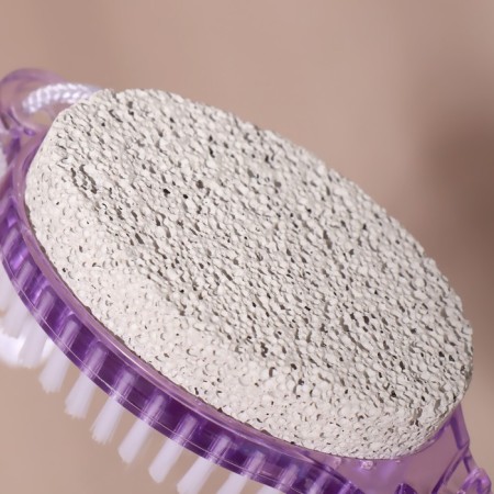 Foot Teros, 4 in 1, with pumice, with a brush, 17 cm, color mix-7
