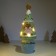 Souvenir Ceramics Light "Gingerbread Christmas tree with cookies" Green 10x10x31 cm