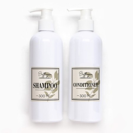 Doster for shampoo and air conditioning Bathroom Collection, 300 ml., A set of 2 pcs.-5