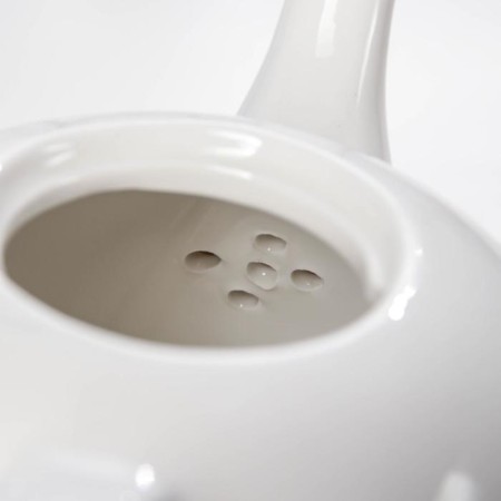 Keramic teapot “Classics”, 500 ml, white color-2