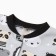 Children's blouse with long sleeve, gray/animals, height 62 cm