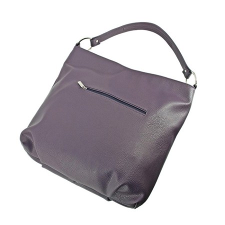 Female bag, artificial leather, purple 36x15x36 cm-2