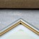 Photo frame Pine C15 21x30 cm, silver + gold (plastic screen)