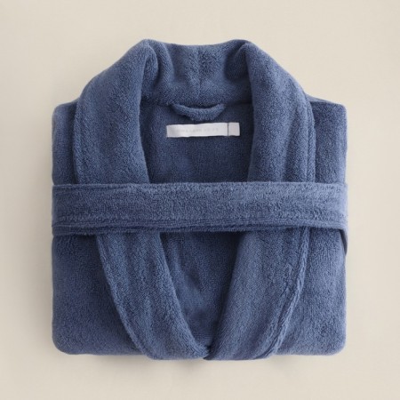 Tainted female bathrobe SL Home: Basic "Riviera", size L, 100% cotton, 420 g/m2-11