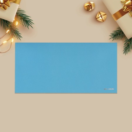 A set of gift envelopes “Happy New Year”, 8 pieces, software touch, embossing, 19 x 9.2 cm, New Year-14