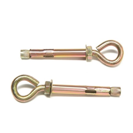 Anchor bolt, with a ring, galvanized, 10x80 mm, 50 pcs-1