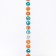 Stickers in the roll "New Year's Eve", 500 pcs, 3.8 x 3.8 cm