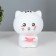 Night-mock "kitten" LED from USB and battery 12x10x16.3 cm Risalux