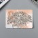 Hair crest "Leon" Flower, 9x6 cm, silver