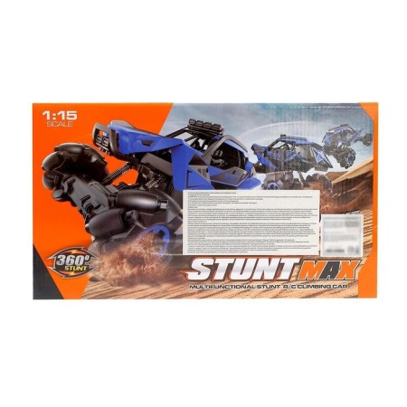Radio-controlled machine "Jeep-Akobat", 4WD all-wheel drive, movement in all directions, blue color-5