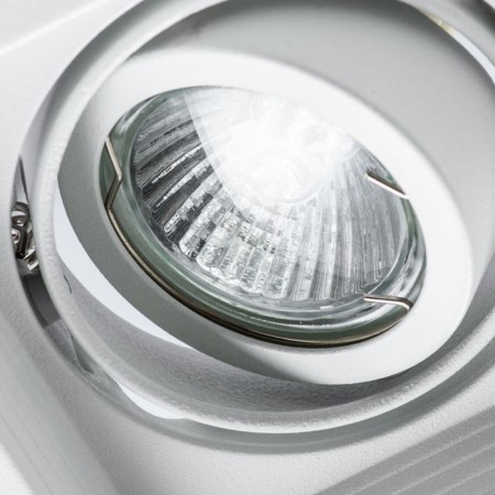 Pointed-built lamp Arte Lamp Canis A6661PL-1WH, GU10, 50 W, 13x13x4.5 cm, white-3