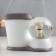 Souvenir Polystone Water Ball Light/For the hands "Bear and House" MIX 12x8x17 cm