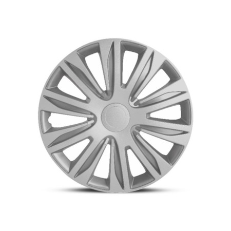 Wheel caps Autoprofi R15, PP plastic, adjusting rim, metallic, 370 mm, 4 pcs-1