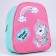 Youth backpack on lightning, mint/pink color