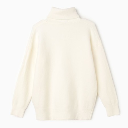 Women's sweater, milk color, size 46-50-4