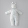 Kinderlitto “Knot” discharge kit, 4 items, height 50-56 cm, menthol color