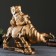 Figure "Hotty on the Buwol" bronze, 23x47x36cm