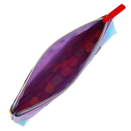 Penal soft, 1 compartment, 80 x 210 x 35 mm, voluminous, Devente, Candy, artistic skin, with a lining-3