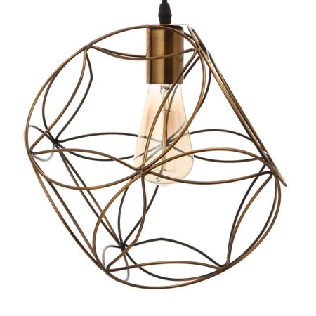 Lamp Bayerlux 669915/1 E27 40W gold 21x21x121 cm-4