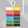 Watercolor 12 colors, Erichkrause, in soft plastic, without brush, economical packaging, a package with euro suspension